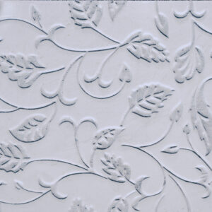 Grey Highlighted Flower Finish (Glossy) – Ceramic Wall Tile 300×600
