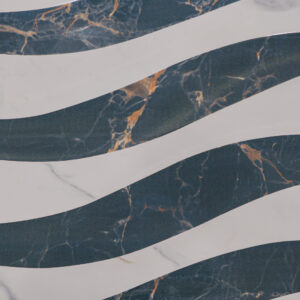 Black & White Finish (Glossy) – Ceramic Wall Tile 300×600