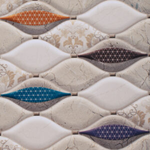 Highlighted Bathroom Finish (Glossy) – Ceramic Wall Tile 250×375