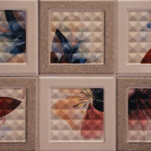 3D Beige Highlighted Finish (Glossy) – Ceramic Wall Tile 250×375