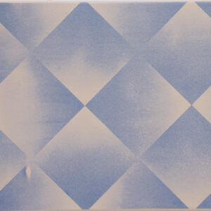 Checked Blue Finish (Glossy) – Ceramic Wall Tile 200×300