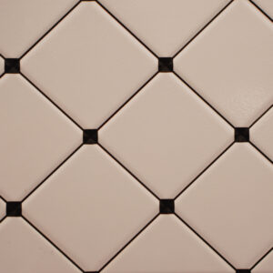 White Checked Finish (Glossy) – Ceramic Wall Tile 250×400