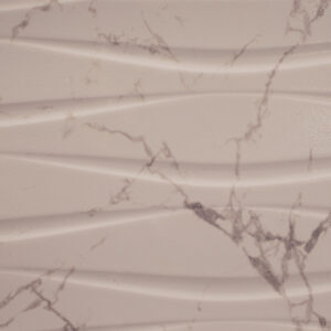 White 3D Marble Finish (Glossy) – Ceramic Wall Tile 250×400