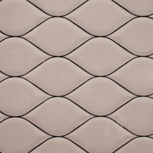 White 3D Finish (Glossy) – Ceramic Wall Tile 250×400
