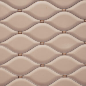 White 3D Finish (Glossy) – Ceramic Wall Tile 250×400