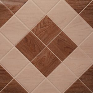 Brown Checked Finish (Matt) – Ceramic Floor Tile 300×300