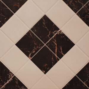 Brown Checked Finish (Matt) – Ceramic Floor Tile 300×300