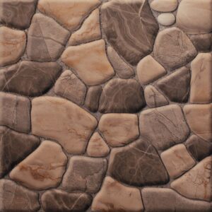 3D Stone Design (Matt) – Ceramic Floor Tile 400×400