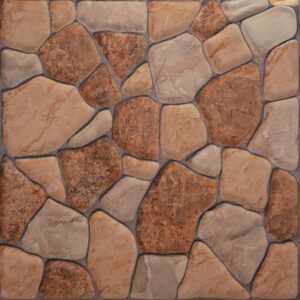 3D Stone Design (Matt) – Ceramic Floor Tile 400×400