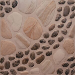 3D Stone Design (Matt) – Ceramic Floor Tile 400×400