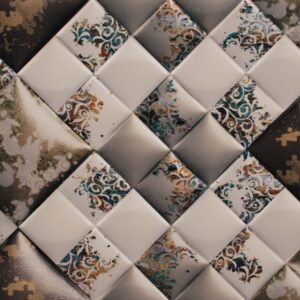 3D Highlighted Finish (Glossy) – Ceramic Wall Tile 300×450