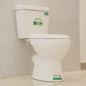 Closed Coupled Toilet White