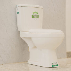 Closed Coupled Toilet White