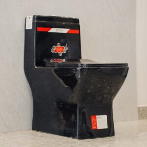 One Piece Toilet TITA Black