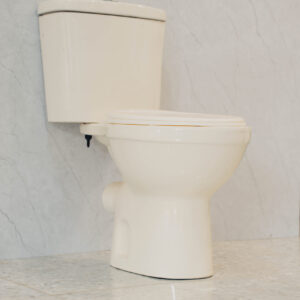 Close Coupled Toilet Cream