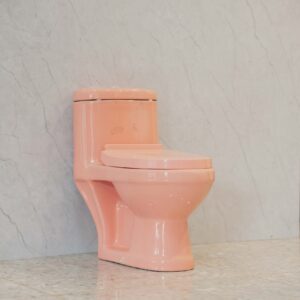 One Piece Toilet Baby Pink