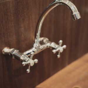 Wall Basin Mixer Dual Valve