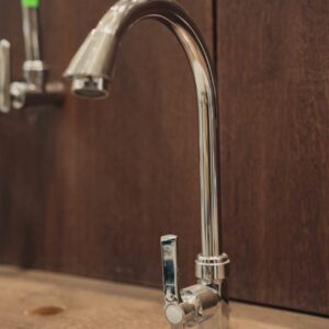 Kitchen Single Tap Chrome Finish