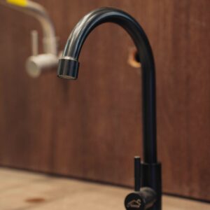 Kitchen Single Tap Black