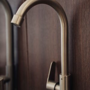 Wall Tap Single Silver Matt