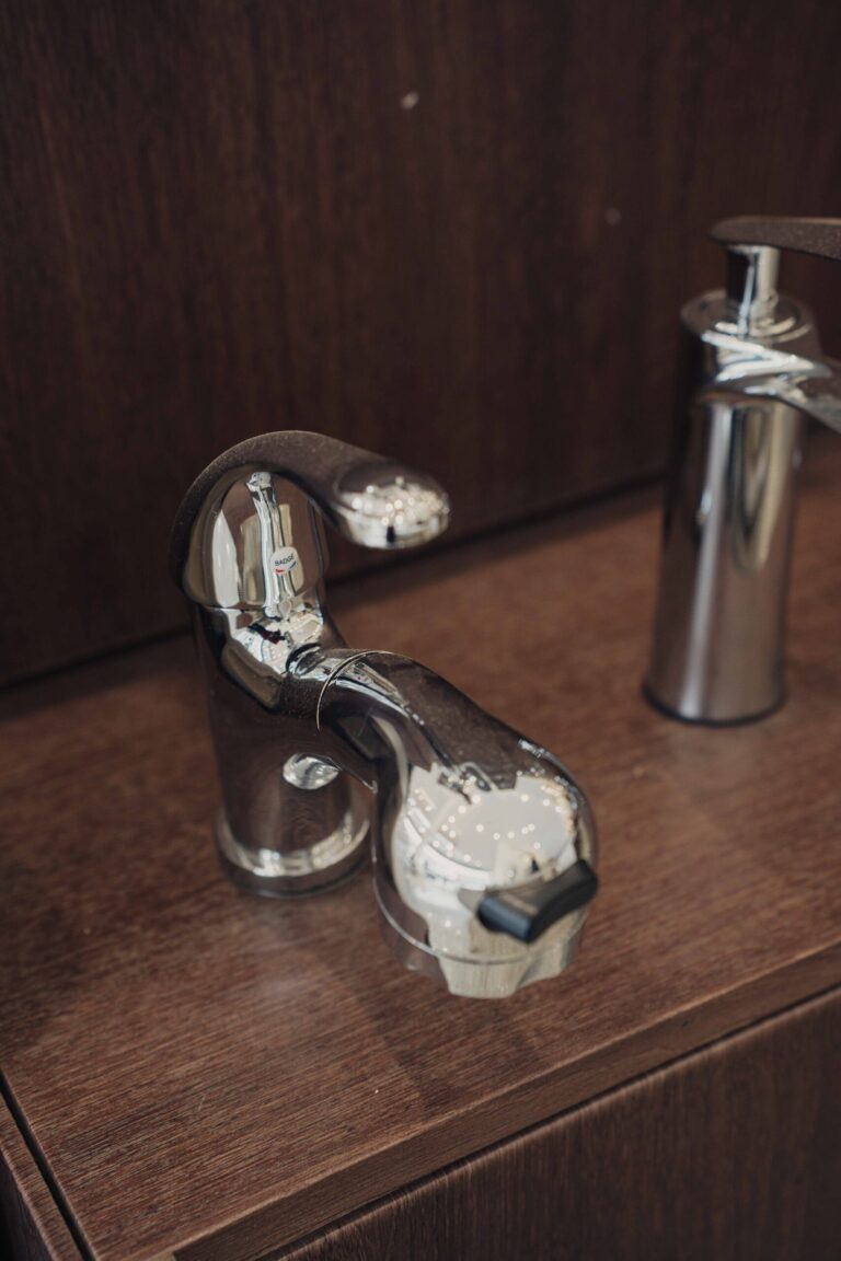 Basin Tap Mixer Adjustble Silver