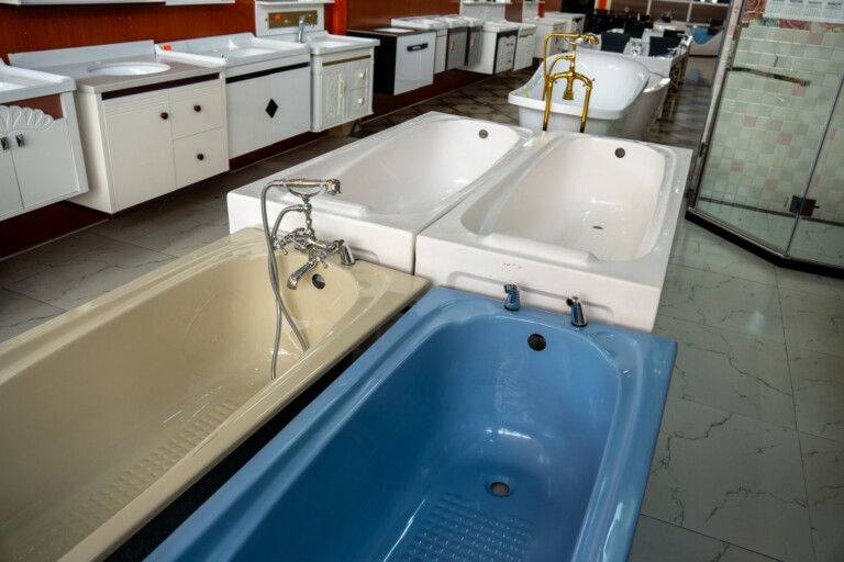 Drop-In Bathtub Gloss White