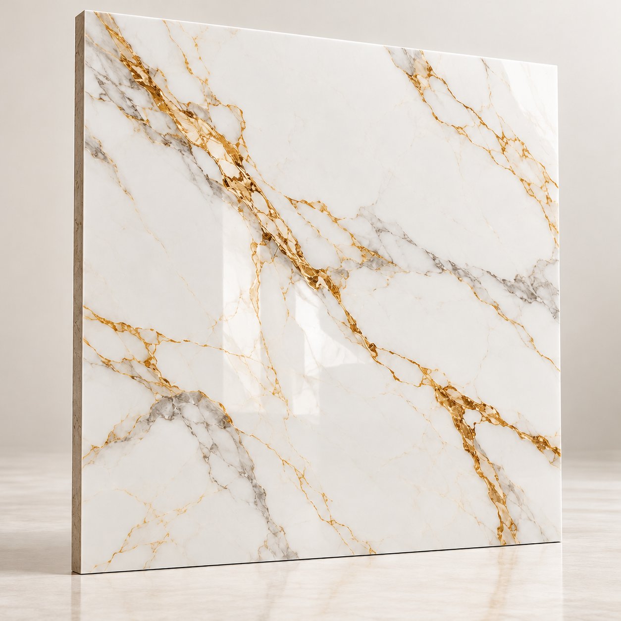 Calacatta Gold Marble Porcelain Tile