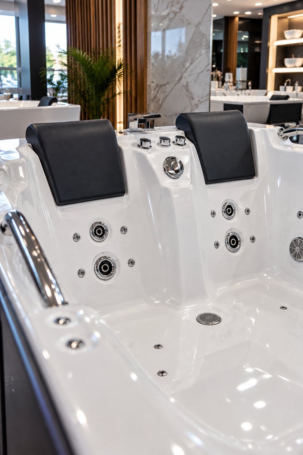 Whirlpool Jacuzzi Bathtub White