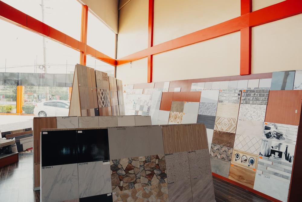 Wall tile display boards